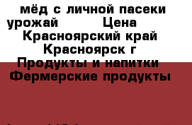 мёд с личной пасеки урожай 2016! › Цена ­ 700 - Красноярский край, Красноярск г. Продукты и напитки » Фермерские продукты   